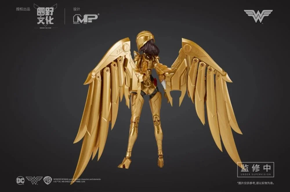 DC Comics DC-01 Wonder Woman (Classic Battle Suit & Golden Eagle Armor) 1/10 Scale Model Kit