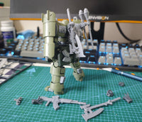 Ultra Action Trooper Series ZA-08 Zarov M1 (Jungle Green Ver.) 1/144 Model Kit