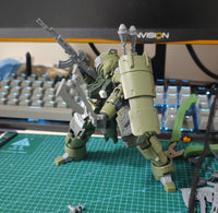 Ultra Action Trooper Series ZA-08 Zarov M1 (Jungle Green Ver.) 1/144 Model Kit