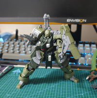 Ultra Action Trooper Series ZA-08 Zarov M1 (Jungle Green Ver.) 1/144 Model Kit