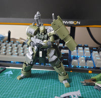 Ultra Action Trooper Series ZA-08 Zarov M1 (Jungle Green Ver.) 1/144 Model Kit