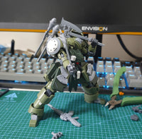 Ultra Action Trooper Series ZA-08 Zarov M1 (Jungle Green Ver.) 1/144 Model Kit