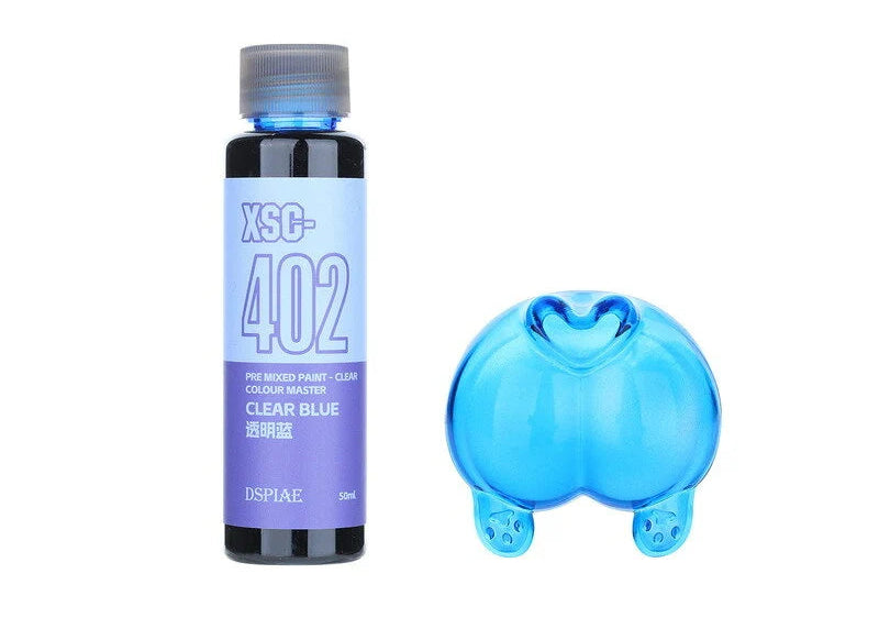 DSPIAE XSC-402 Water Based Pre-Clear Blue 50ML