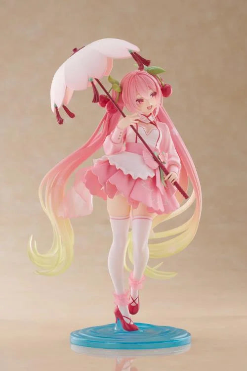 Vocaloid AMP+ Sakura Miku (Sakura Dress Ver.) Figure