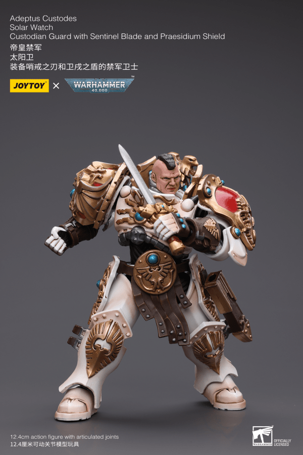 Warhammer 40K Adeptus Custodes Solar Watch Custodian Guard With Sentin warhammer-40k-adeptus-custodes-solar-watch-custodian-guard-with-sentin