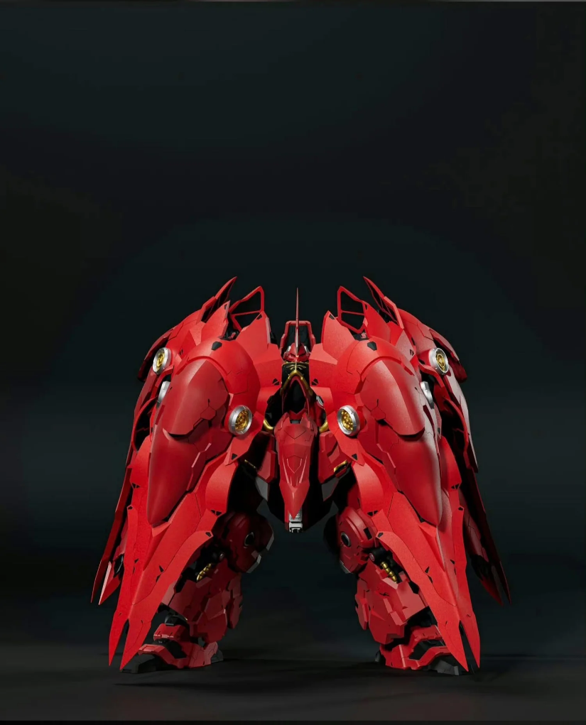 Twelve Models 1/100 scale Reverse War model kit (Red)