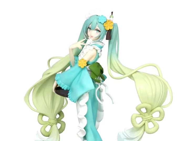 Vocaloid SweetSweets Series Hatsune Miku (Matcha Green Tea Parfait Mint Ver.) Exceed Creative Figure