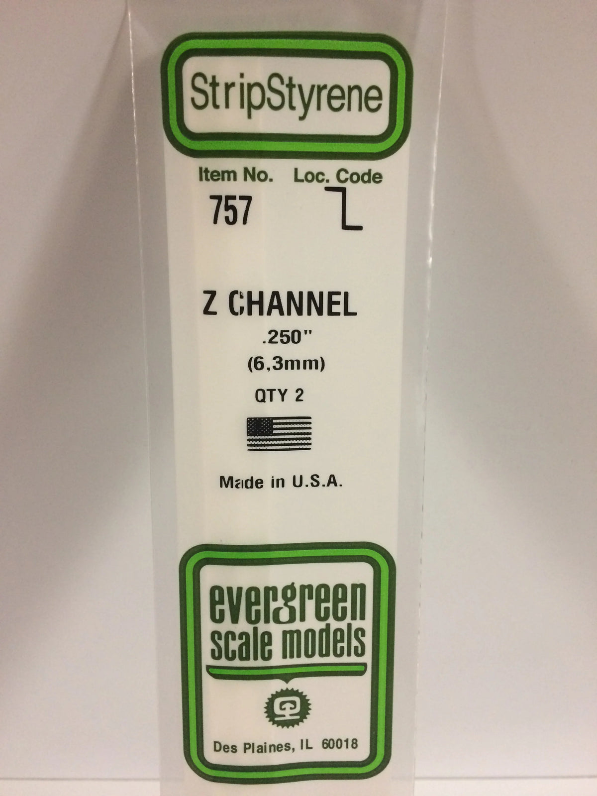 .250 Z Channel 4pk