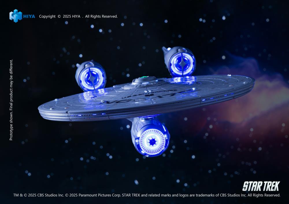 Star Trek (2009) REPLICAart Series U.S.S. Enterprise NCC-1701 PX Previews Exclusive Light-Up Starship