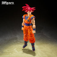 Dragon Ball Super S.H.Figuarts Super Saiyan God Goku (Saiyan God Instilled with the Light of Righteous Hearts) (Reissue)