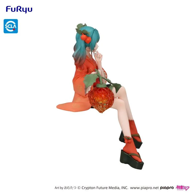 Vocaloid Hatsune Miku (Flower Fairy Winter Cherry) Noodle Stopper Figure