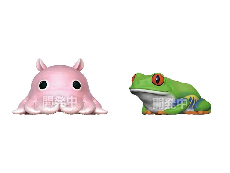 Tenori Friends Glossy Amphibians & Sea Creatures Box of 12 Random Figures