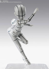 S.H.Figuarts Body-chan Ken Sugimori Edition (Wireframe Gray Color Ver.) Action Figure