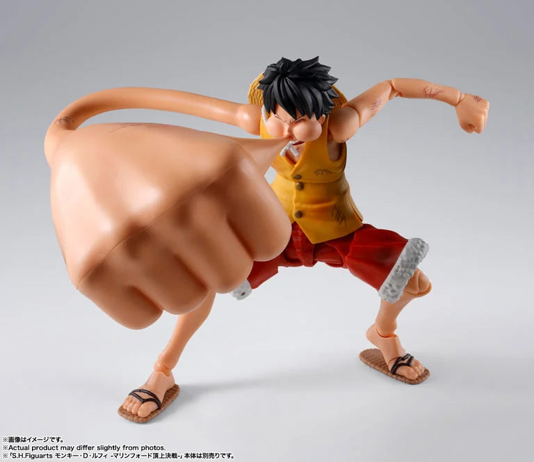 One Piece S.H.Figuarts Monkey D. Luffy (Marineford) Gear 3 Option Parts Set