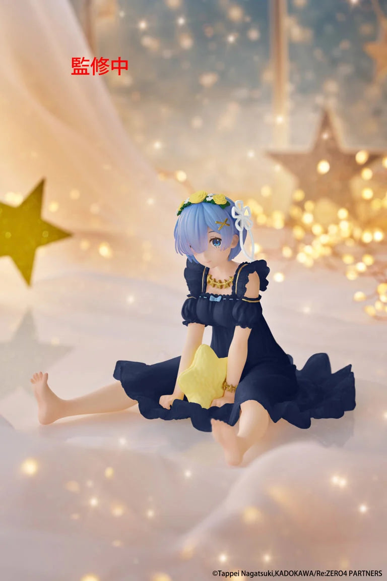Re Zero Starting Life in Another World Desktop Cute Rem (Star Dreamy Ver.) Figure (Renewal Edition)