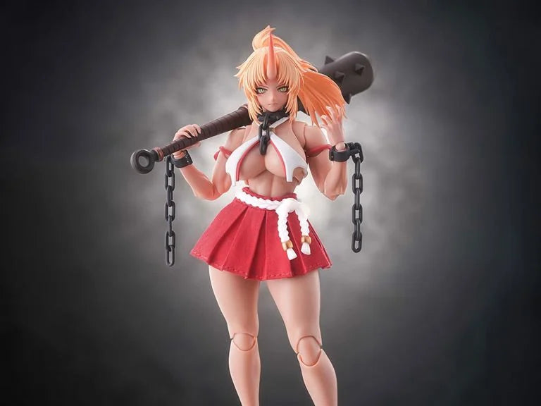 RPGEX-08 Oni Shrine Maiden Second Daughter Momiji 1/12 Scale Action Figure