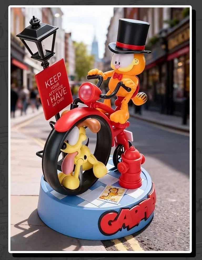 Garfield A Penny-Farthing Journey Model Kit