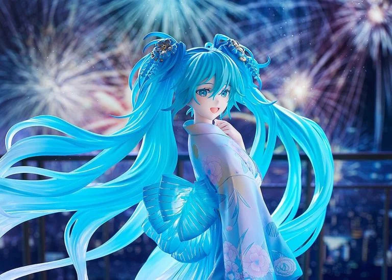 Vocaloid Hatsune Miku (Music & Fire Works Ver.) 1/7 Scale Figure