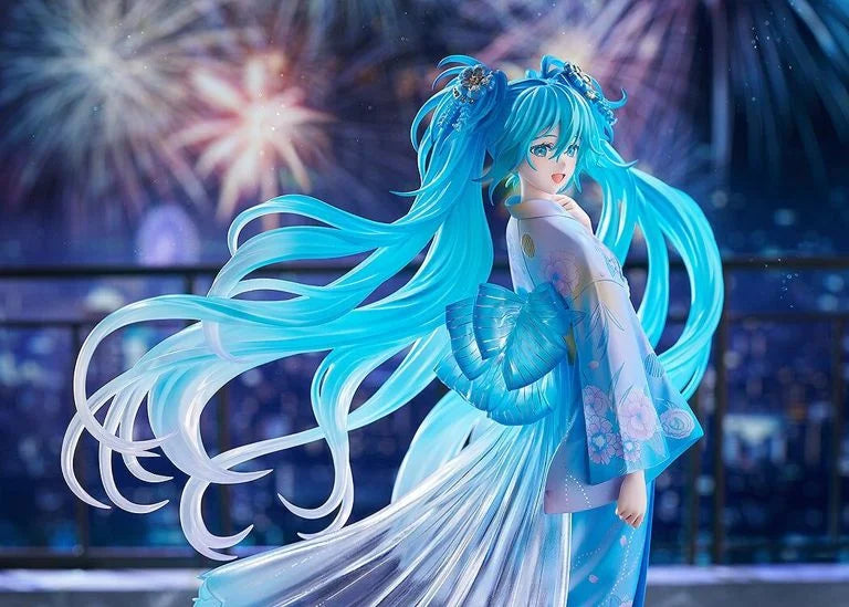 Vocaloid Hatsune Miku (Music & Fire Works Ver.) 1/7 Scale Figure