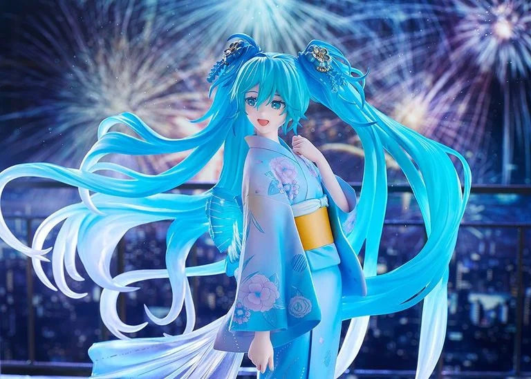 Vocaloid Hatsune Miku (Music & Fire Works Ver.) 1/7 Scale Figure