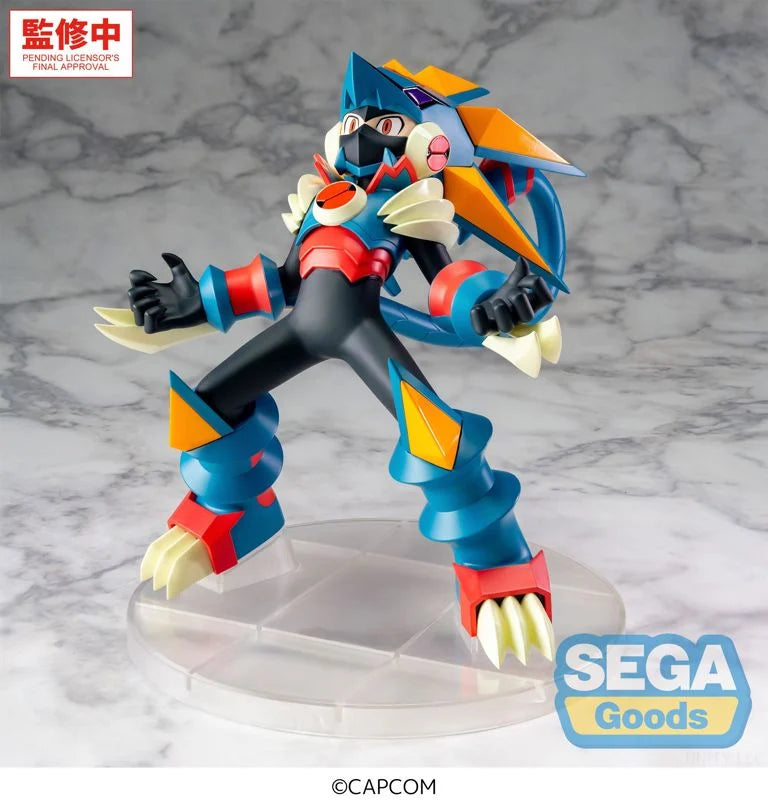 Mega Man Battle Network Luminasta Mega Man Gregar Beast Figure