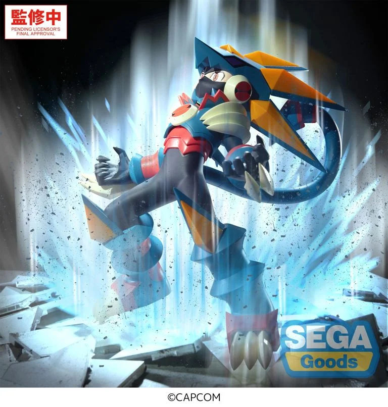 Mega Man Battle Network Luminasta Mega Man Gregar Beast Figure
