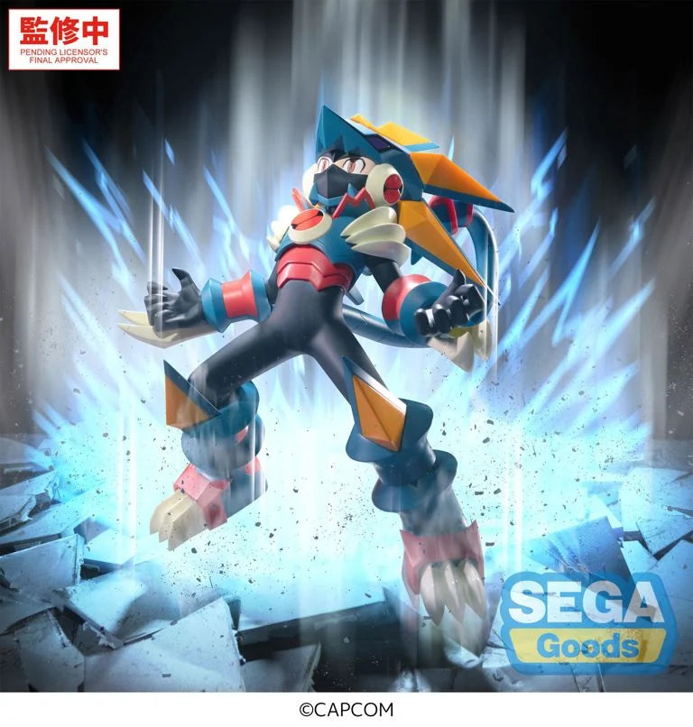 Mega Man Battle Network Luminasta Mega Man Gregar Beast Figure