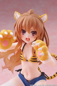 Toradora! Desktop Cute Taiga Aisaka (Tiger Costume Swimwear Ver.) Figure