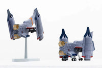 Rebuild of Evangelion SYUTO Tiny Scale UNAF Close Air Support VTOL Aircraft YAGR-3B 1/350 Scale Model Kit