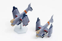 Rebuild of Evangelion SYUTO Tiny Scale UNAF Close Air Support VTOL Aircraft YAGR-3B 1/350 Scale Model Kit