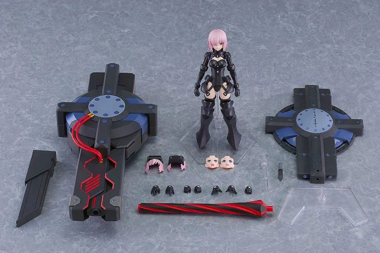 Fate/Grand Order PLAMATEA Shielder/Mash Kyrielight (Ortinax) (Black Barrel Edition) Model Kit