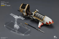 Warhammer The Horus Heresy White Scars Legion Shamshir Jetbike with Kontos Power Lance 1/18 Scale Vehicle