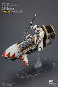 Warhammer The Horus Heresy White Scars Legion Shamshir Jetbike with Kontos Power Lance 1/18 Scale Vehicle