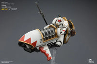 Warhammer The Horus Heresy White Scars Legion Shamshir Jetbike with Kontos Power Lance 1/18 Scale Vehicle