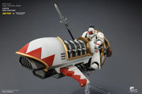 Warhammer The Horus Heresy White Scars Legion Shamshir Jetbike with Kontos Power Lance 1/18 Scale Vehicle