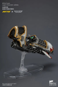 Warhammer The Horus Heresy White Scars Legion Shamshir Jetbike with Kontos Power Lance 1/18 Scale Vehicle