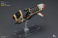 Warhammer The Horus Heresy White Scars Legion Shamshir Jetbike with Kontos Power Lance 1/18 Scale Vehicle