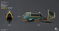 Warhammer The Horus Heresy Sons of Horus Legion Scimitar Jetbike with Heavy Bolter 1/18 Scale Vehicle