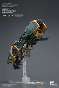 Warhammer The Horus Heresy Sons of Horus Legion Scimitar Jetbike with Heavy Bolter 1/18 Scale Vehicle