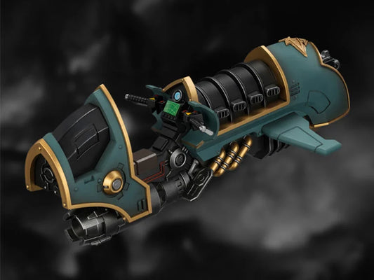 Warhammer The Horus Heresy Sons of Horus Legion Scimitar Jetbike with Heavy Bolter 1/18 Scale Vehicle