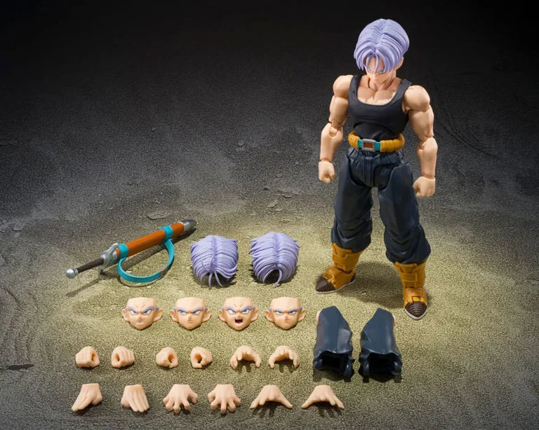 Dragon Ball Z S.H.Figuarts Trunks (Z-Fighters Group Base Ver. B) Action Figure (With Bonus)