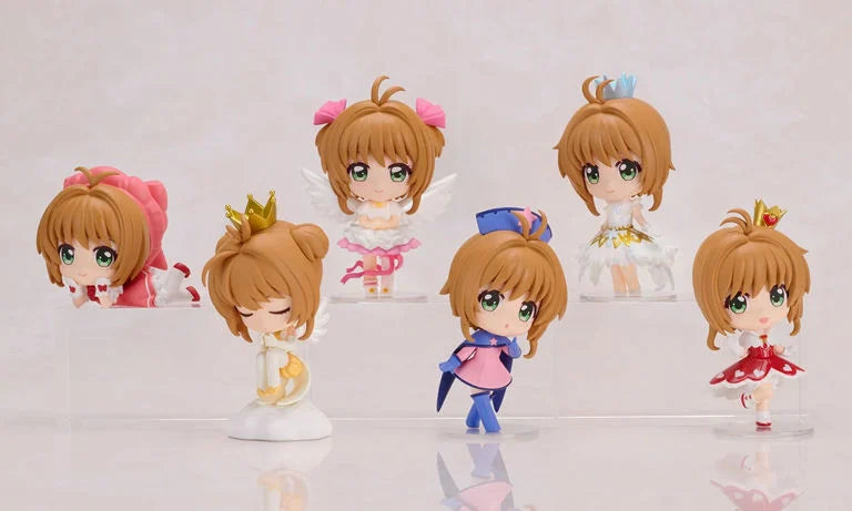 Cardcaptor Sakura Clear Card Blind Box Series Sakura Kinomoto Commemorative Collection Boxed Set of 6 Figures