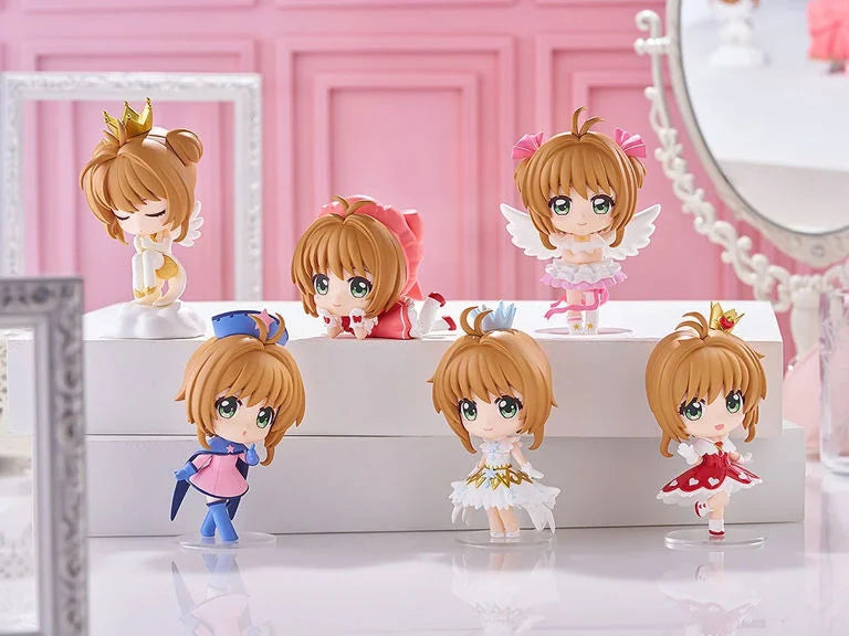 Cardcaptor Sakura Clear Card Blind Box Series Sakura Kinomoto Commemorative Collection Boxed Set of 6 Figures