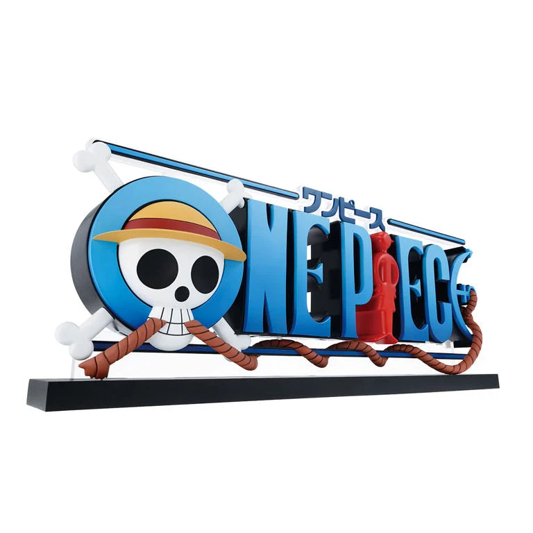 One Piece Ichibansho The Gigant Name (Impact Log) Logo Display