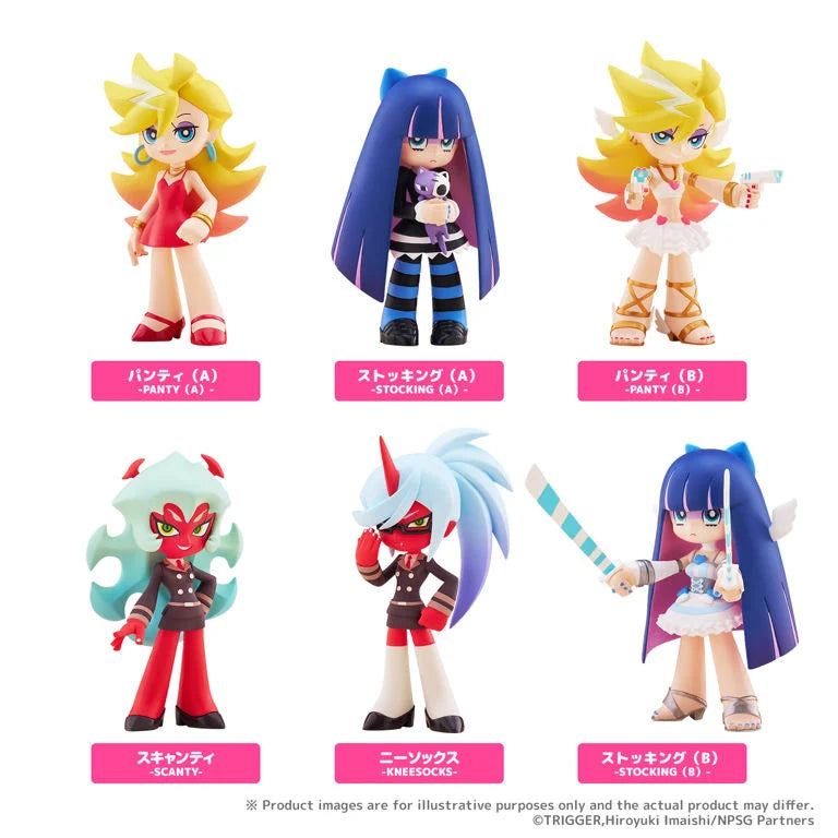 New Panty & Stocking with Garterbelt PalVerse Box of 6 Figures