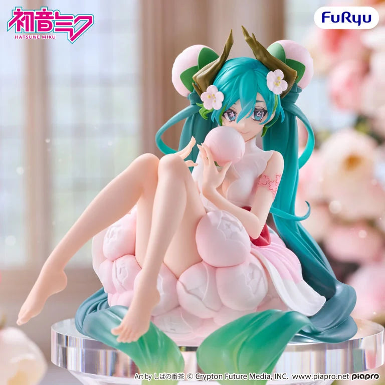Vocaloid Hatsune Miku (Flower Fairy White Plum Blossom) Noodle Stopper Figure