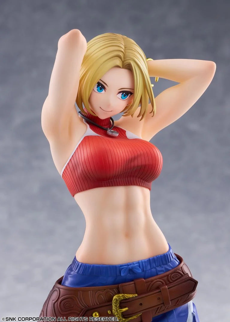 The King of Fighters XV Fighting Girls Collection Blue Mary (Limited Edition) 1/7 Scale Figure