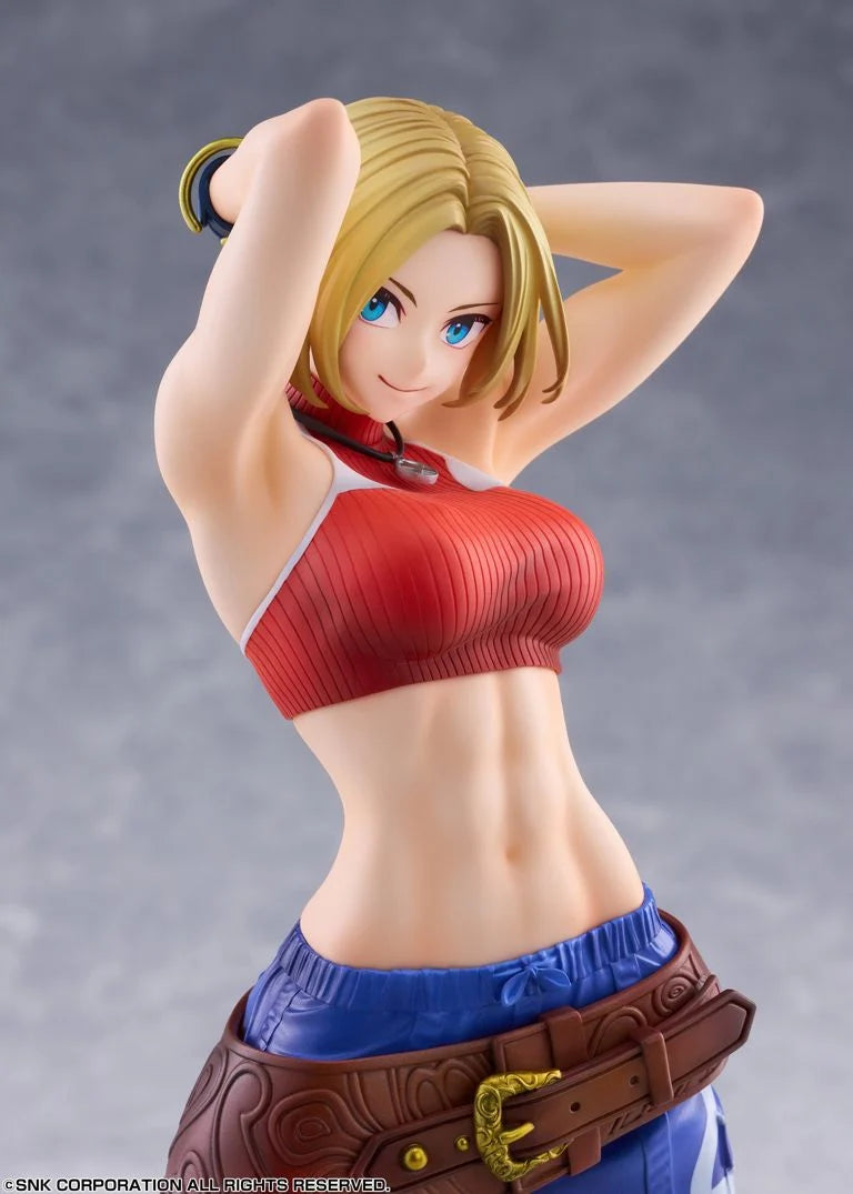 The King of Fighters XV Fighting Girls Collection Blue Mary (Limited Edition) 1/7 Scale Figure