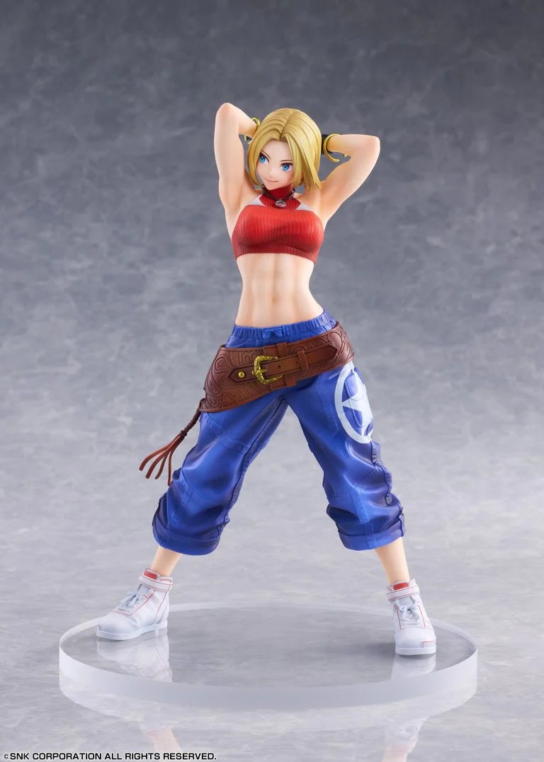 The King of Fighters XV Fighting Girls Collection Blue Mary (Limited Edition) 1/7 Scale Figure