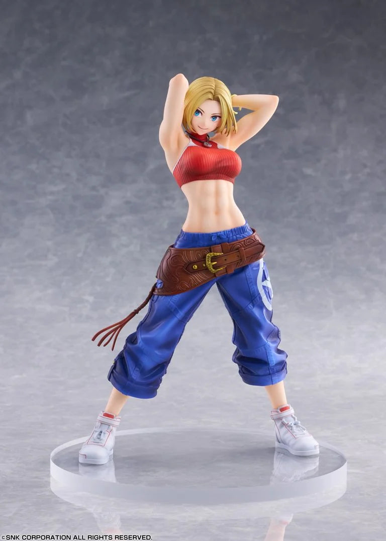 The King of Fighters XV Fighting Girls Collection Blue Mary (Limited Edition) 1/7 Scale Figure